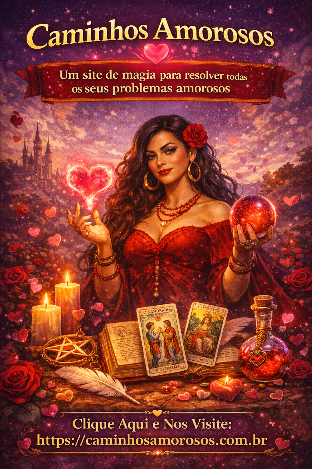Caminhos Amorosos – Magia da Amarração Amorosa para Resolver seus  Problemas